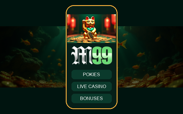 M99 Casino App Screenshot